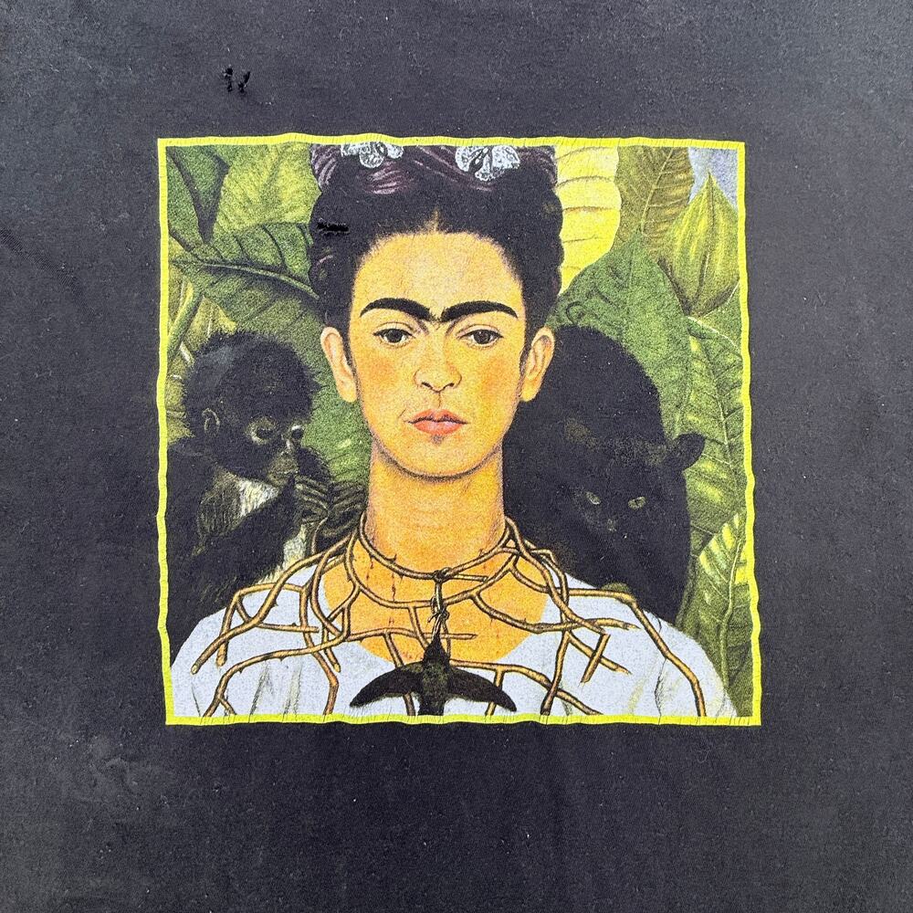 Frida Kahlo Self-Portrait Graphic T-Shirt - Large